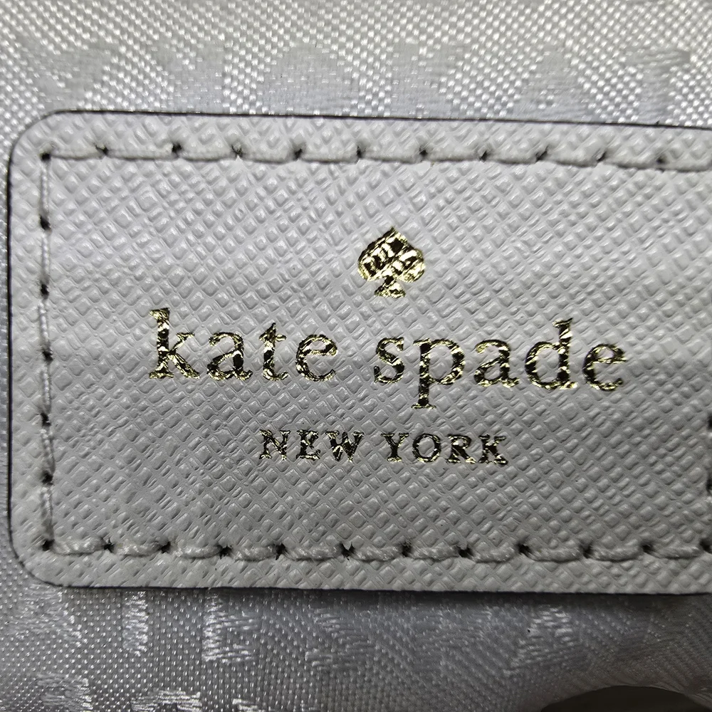 Kate Spade Cream and Black Tote with Detachable Strap - Picture 10 of 11